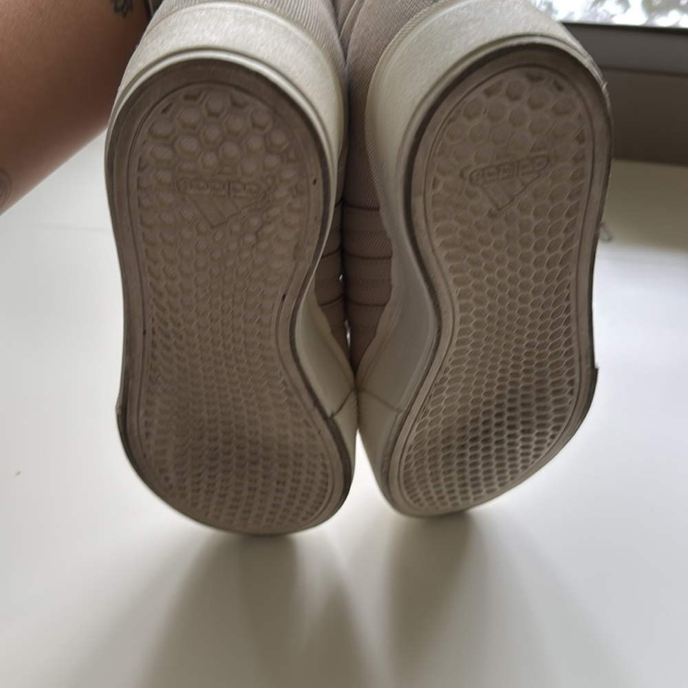 adidas Beige High-Top Sneakers - Picture 7 of 11